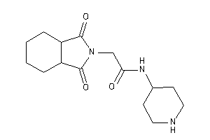 2-(1,3-diketo-3a,4,5,6,7,7a-hexahydroisoindol-2-yl)-N-(4-piperidyl)acetamide
