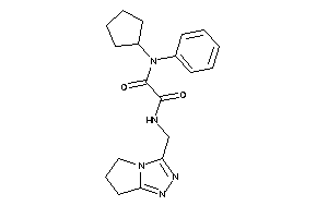 N'-cyclopentyl-N-(6,7-dihydro-5H-pyrrolo[2,1-c][1,2,4]triazol-3-ylmethyl)-N'-phenyl-oxamide