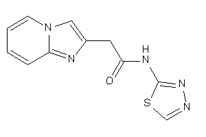 2-imidazo[1,2-a]pyridin-2-yl-N-(1,3,4-thiadiazol-2-yl)acetamide