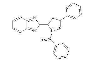 [5-(2H-benzimidazol-2-yl)-3-phenyl-2-pyrazolin-1-yl]-phenyl-methanone