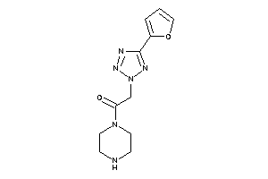 2-[5-(2-furyl)tetrazol-2-yl]-1-piperazino-ethanone