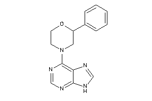 2-phenyl-4-(9H-purin-6-yl)morpholine