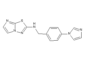 Imidazo[2,1-b][1,3,4]thiadiazol-2-yl-(4-imidazol-1-ylbenzyl)amine