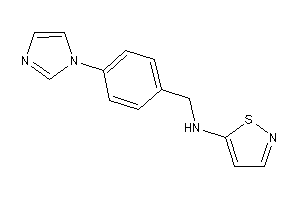 (4-imidazol-1-ylbenzyl)-isothiazol-5-yl-amine