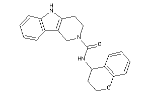 N-chroman-4-yl-1,3,4,5-tetrahydropyrido[4,3-b]indole-2-carboxamide