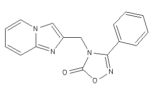 4-(imidazo[1,2-a]pyridin-2-ylmethyl)-3-phenyl-1,2,4-oxadiazol-5-one