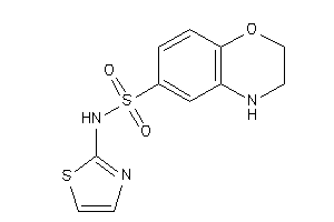 N-thiazol-2-yl-3,4-dihydro-2H-1,4-benzoxazine-6-sulfonamide