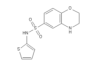 N-(2-thienyl)-3,4-dihydro-2H-1,4-benzoxazine-6-sulfonamide