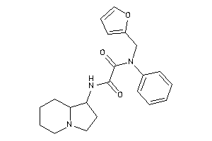 N'-(2-furfuryl)-N-indolizidin-1-yl-N'-phenyl-oxamide