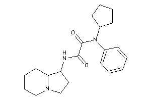 N'-cyclopentyl-N-indolizidin-1-yl-N'-phenyl-oxamide