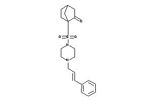 1-[(4-cinnamylpiperazino)sulfonylmethyl]norbornan-2-one