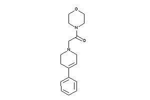 1-morpholino-2-(4-phenyl-3,6-dihydro-2H-pyridin-1-yl)ethanone