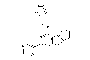 Isoxazol-4-ylmethyl-(3-pyridylBLAHyl)amine