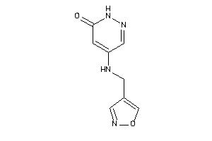 4-(isoxazol-4-ylmethylamino)-1H-pyridazin-6-one