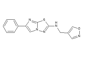 Isoxazol-4-ylmethyl-(6-phenylimidazo[2,1-b][1,3,4]thiadiazol-2-yl)amine