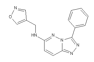 Isoxazol-4-ylmethyl-(3-phenyl-[1,2,4]triazolo[3,4-f]pyridazin-6-yl)amine