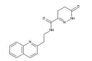 6-keto-N-[2-(2-quinolyl)ethyl]-4,5-dihydro-1H-pyridazine-3-carboxamide