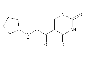 5-[2-(cyclopentylamino)acetyl]uracil