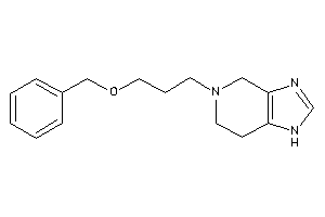 5-(3-benzoxypropyl)-1,4,6,7-tetrahydroimidazo[4,5-c]pyridine