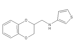 2,3-dihydro-1,4-benzodioxin-3-ylmethyl(3-thienyl)amine