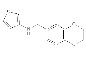 2,3-dihydro-1,4-benzodioxin-7-ylmethyl(3-thienyl)amine