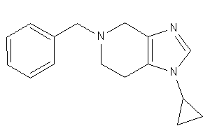 5-benzyl-1-cyclopropyl-6,7-dihydro-4H-imidazo[4,5-c]pyridine