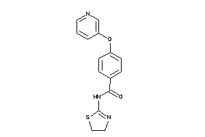 4-(3-pyridyloxy)-N-(2-thiazolin-2-yl)benzamide