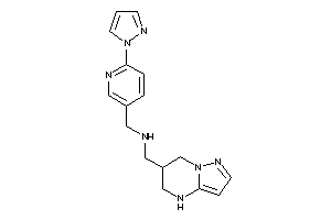 (6-pyrazol-1-yl-3-pyridyl)methyl-(4,5,6,7-tetrahydropyrazolo[1,5-a]pyrimidin-6-ylmethyl)amine