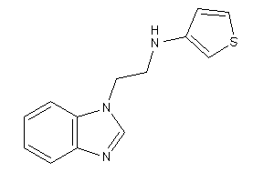 2-(benzimidazol-1-yl)ethyl-(3-thienyl)amine