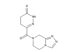 3-(6,8-dihydro-5H-[1,2,4]triazolo[4,3-a]pyrazine-7-carbonyl)-4,5-dihydro-1H-pyridazin-6-one