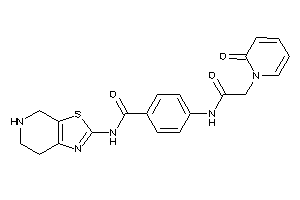4-[[2-(2-keto-1-pyridyl)acetyl]amino]-N-(4,5,6,7-tetrahydrothiazolo[5,4-c]pyridin-2-yl)benzamide