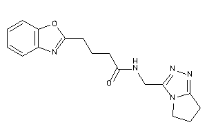 4-(1,3-benzoxazol-2-yl)-N-(6,7-dihydro-5H-pyrrolo[2,1-c][1,2,4]triazol-3-ylmethyl)butyramide