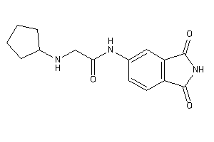 2-(cyclopentylamino)-N-(1,3-diketoisoindolin-5-yl)acetamide