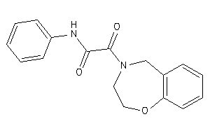 2-(3,5-dihydro-2H-1,4-benzoxazepin-4-yl)-2-keto-N-phenyl-acetamide