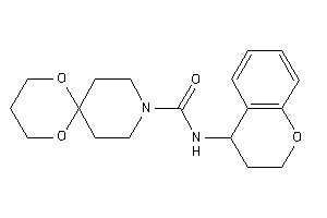 N-chroman-4-yl-7,11-dioxa-3-azaspiro[5.5]undecane-3-carboxamide