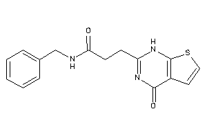 Image of N-benzyl-3-(4-keto-1H-thieno[2,3-d]pyrimidin-2-yl)propionamide