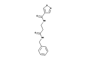 N-[3-(benzylamino)-3-keto-propyl]isothiazole-4-carboxamide