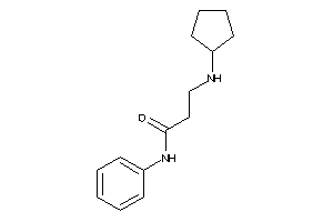 3-(cyclopentylamino)-N-phenyl-propionamide