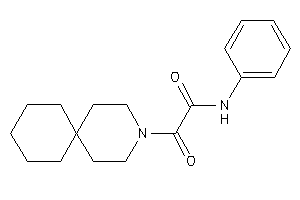 2-(3-azaspiro[5.5]undecan-3-yl)-2-keto-N-phenyl-acetamide