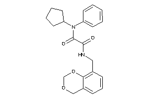 N-(4H-1,3-benzodioxin-8-ylmethyl)-N'-cyclopentyl-N'-phenyl-oxamide