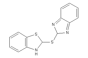 2-(2H-benzimidazol-2-ylthio)-2,3-dihydro-1,3-benzothiazole