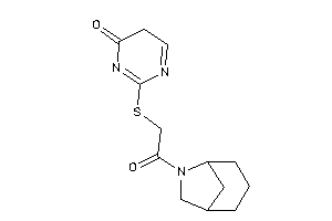 2-[[2-(6-azabicyclo[3.2.1]octan-6-yl)-2-keto-ethyl]thio]-5H-pyrimidin-4-one