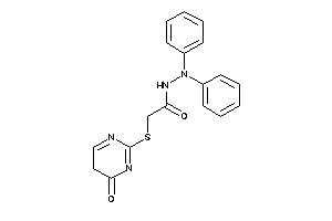 2-[(4-keto-5H-pyrimidin-2-yl)thio]-N',N'-diphenyl-acetohydrazide