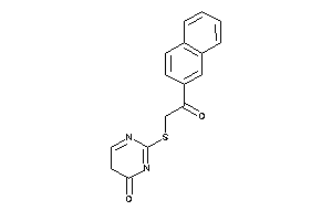 Image of 2-[[2-keto-2-(2-naphthyl)ethyl]thio]-5H-pyrimidin-4-one