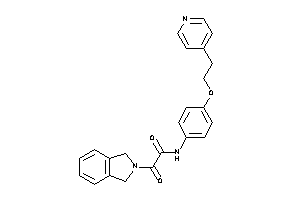 2-isoindolin-2-yl-2-keto-N-[4-[2-(4-pyridyl)ethoxy]phenyl]acetamide