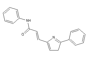 N-phenyl-3-(2-phenyl-3H-pyrrol-5-yl)acrylamide