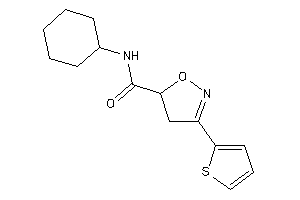 N-cyclohexyl-3-(2-thienyl)-2-isoxazoline-5-carboxamide