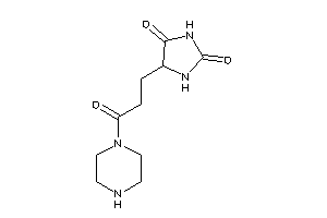 Image of 5-(3-keto-3-piperazino-propyl)hydantoin