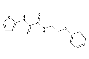 N'-oxazol-2-yl-N-(2-phenoxyethyl)oxamide