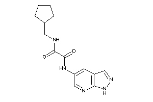 N-(cyclopentylmethyl)-N'-(1H-pyrazolo[3,4-b]pyridin-5-yl)oxamide